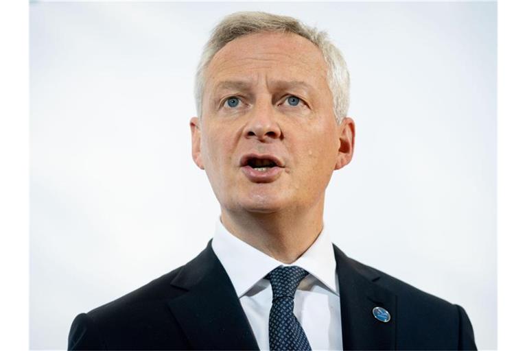 Bruno Le Maire ist Minister für Wirtschaft und Finanzen im Kabinett Macron. Foto: Kay Nietfeld/dpa