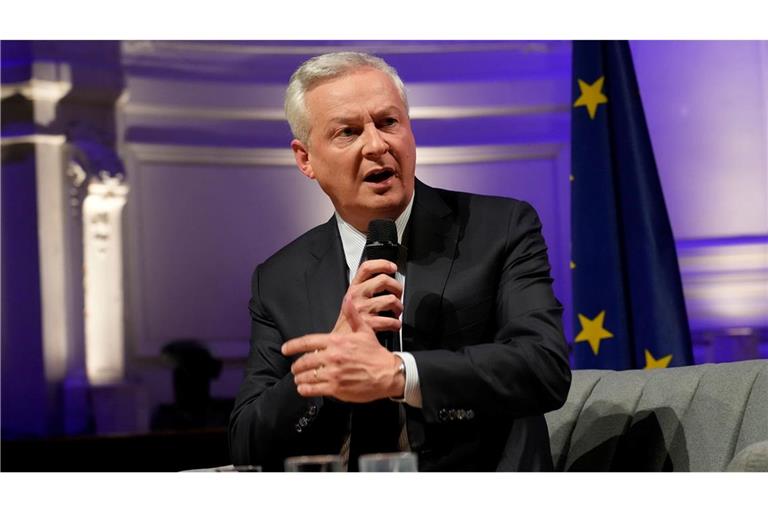 Bruno Le Maire zieht sich als neuer französischer Verteidigungsminister zurück (Archivbild).