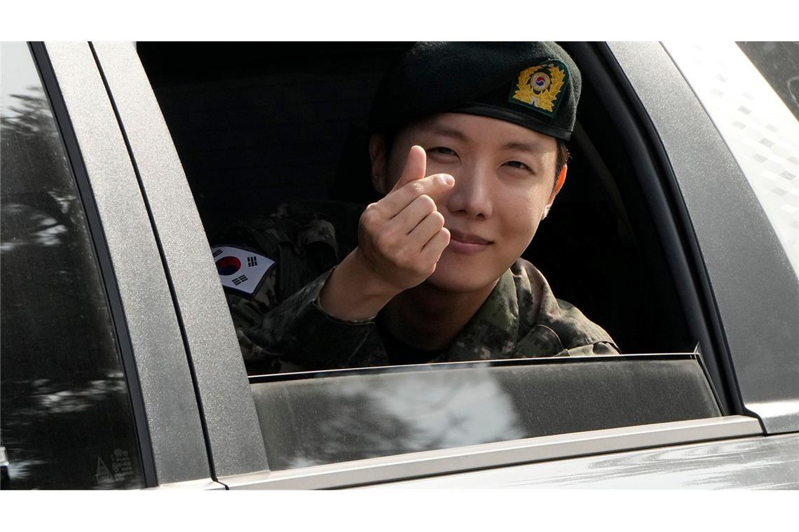 BTS-Mitglied J-Hope hatte bereits seinen Militärdienst abgeleistet. (Archivbild)