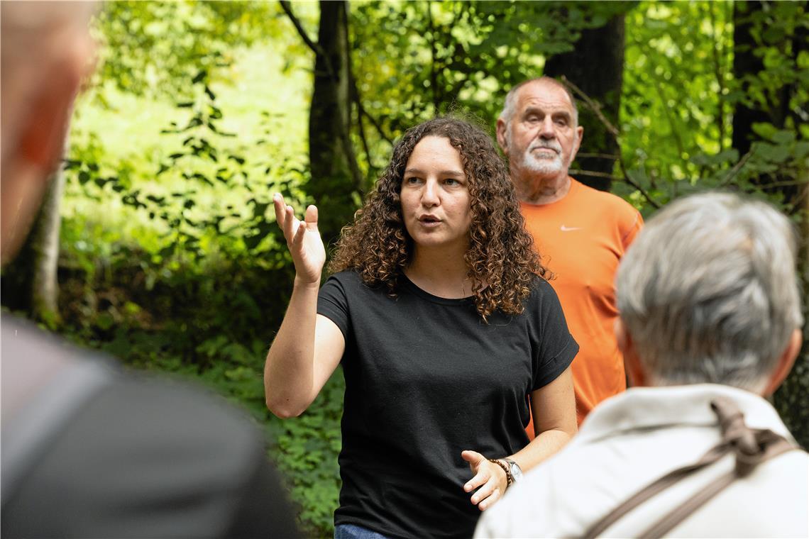 Bürgermeisterin Veronika Holz berichtet von aktuellen Projekten.