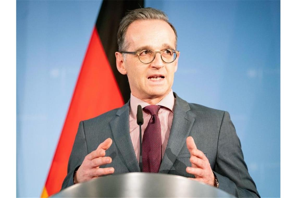 Bundesaußenminister Heiko Maas. Foto: Kay Nietfeld/dpa