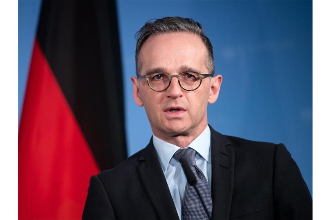 Maas und chinesischer Außenminister auf Konfrontationskurs