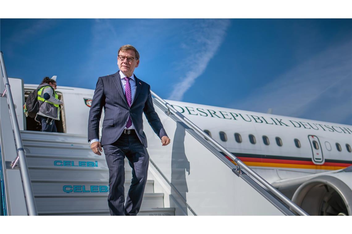 Bundesaußenminister Johann Wadephul (CDU) bei seinem Besuch in der Türkei im Oktober.