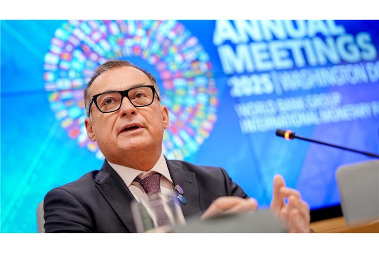 Bundesbankchef Joachim Nagel in Washington.