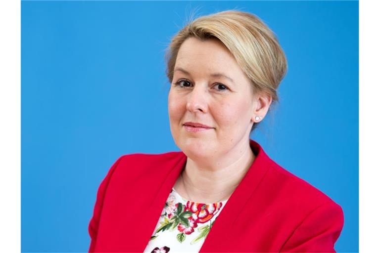Bundesfamilienministerin Franziska Giffey tritt zurück. Foto: Bernd von Jutrczenka/dpa
