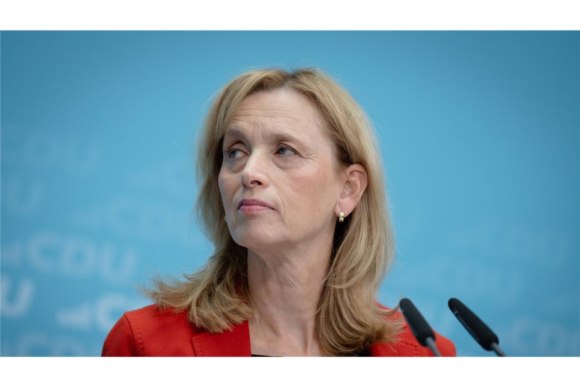 Bundesfamilienministerin Karin Prien (CDU)