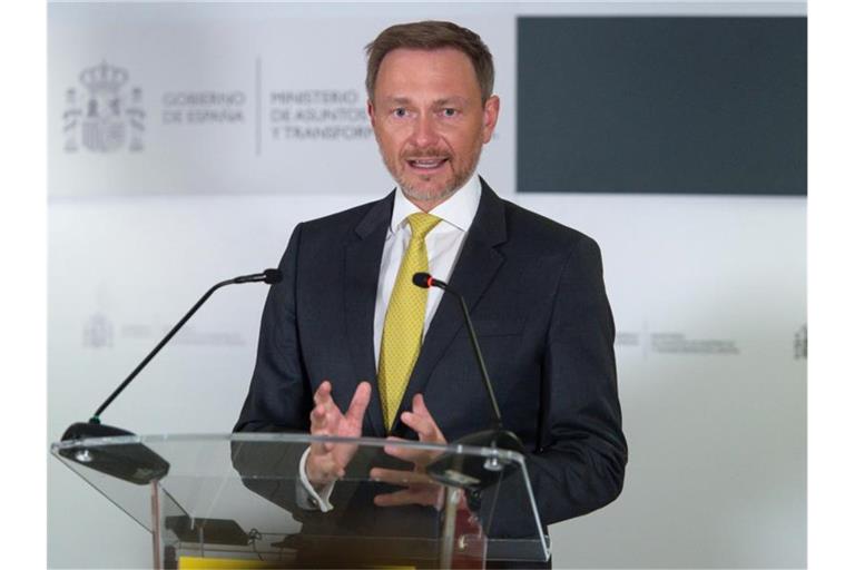 Bundesfinanzminister Christian Lindner (FDP) bringt weitere Öl- und Gasförderung in der Nordsee ins Spiel. Foto: Gustavo Valiente/EUROPA PRESS/dpa/Archiv
