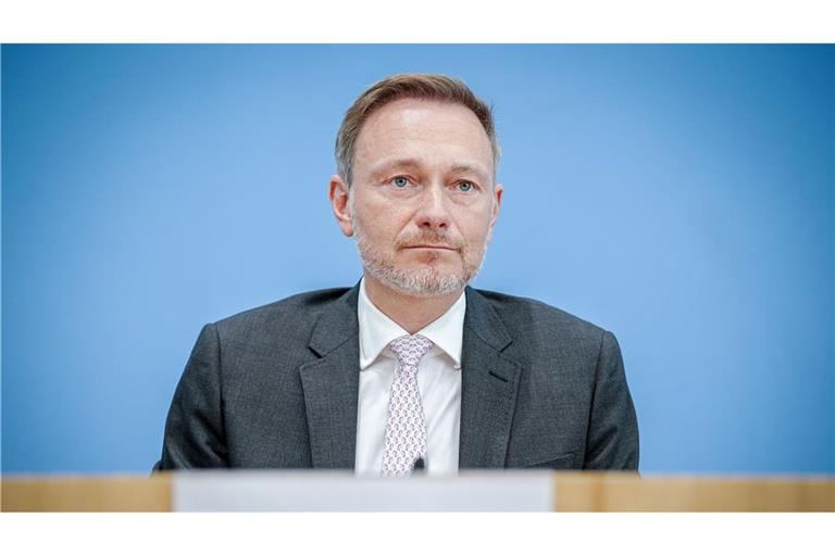 Bundesfinanzminister Christian Lindner sieht  die vereinbarten Voraussetzungen im Entwurf zur neuen Sozialleistung nicht erfüllt.