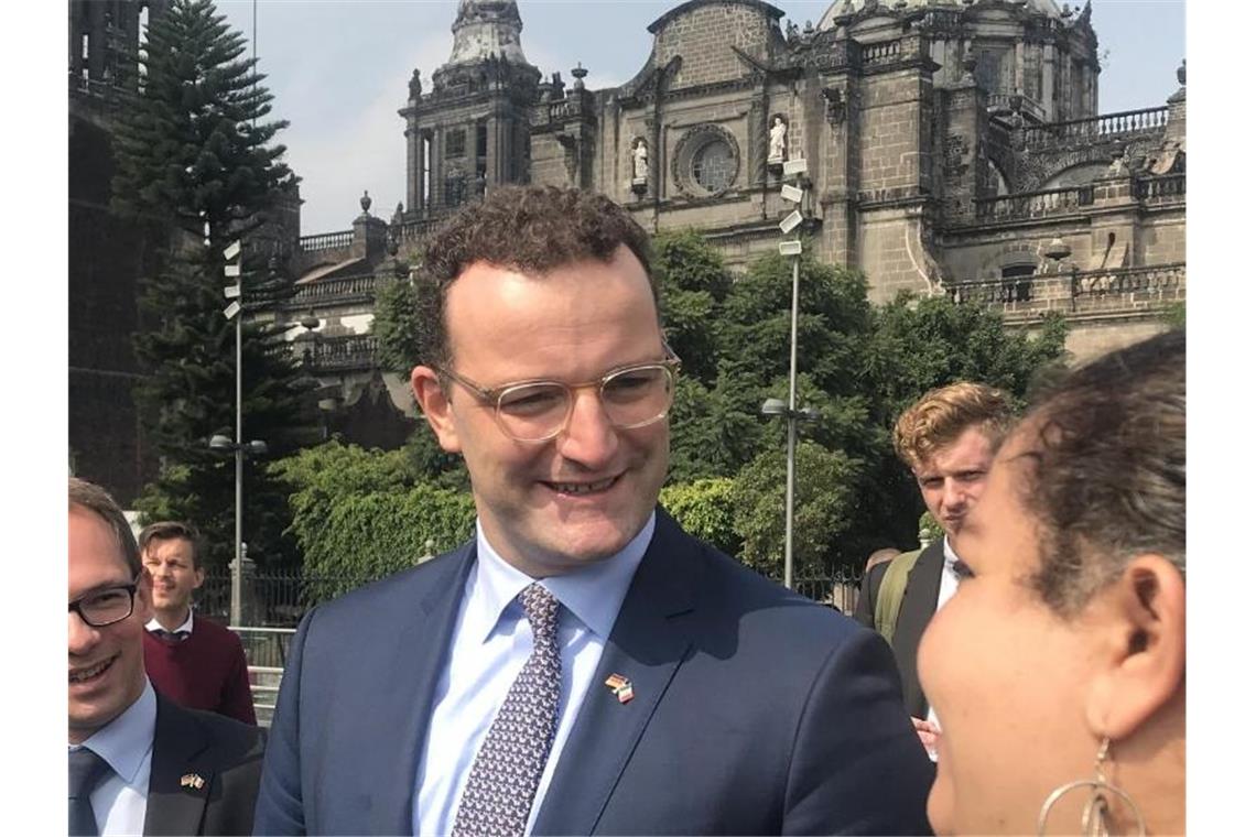 Bundesgesundheitsminister Jens Spahn bei seinem Besuch in Mexiko. Foto: Nick Kaiser