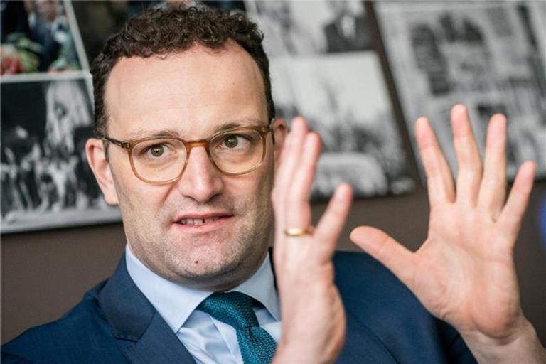 Bundesgesundheitsminister Jens Spahn im Gespräch mit der Deutschen Presse-Agentur. Foto: Michael Kappeler/dpa