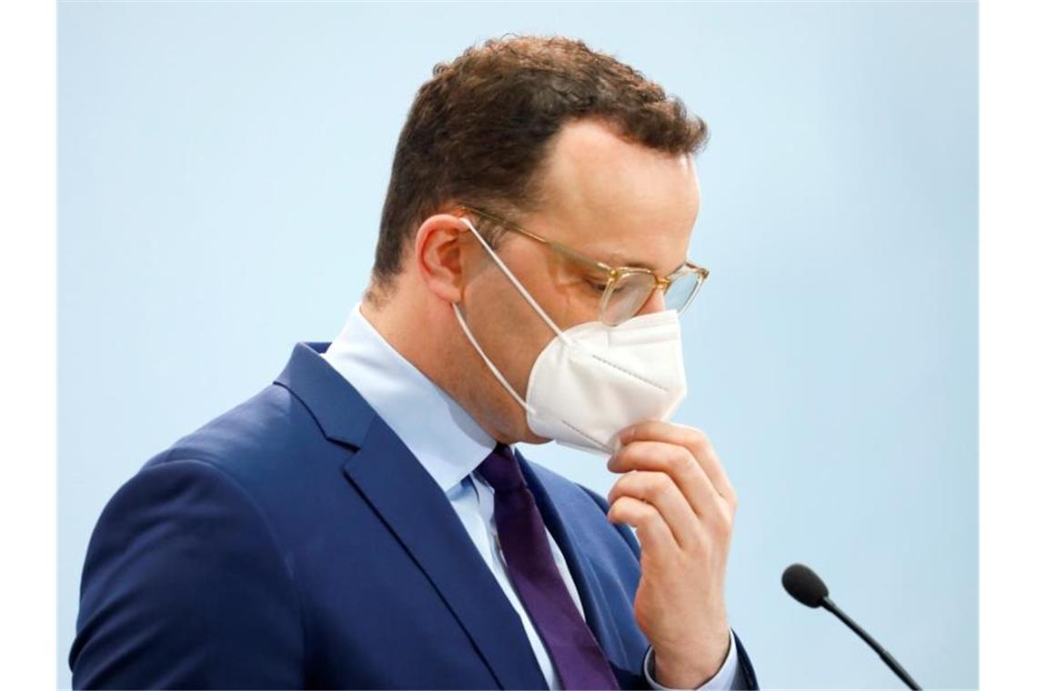 Bundesgesundheitsminister Jens Spahn: „Wer mitmacht, rettet Leben.“. Foto: Michele Tantussi/Reuters/Pool/dpa