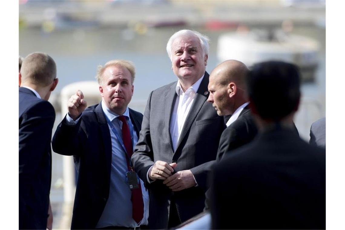 Bundesinnenminister Horst Seehofer bei einem Treffen der EU-Innenminister auf Malta, wo eine Übergangslösung für aus Seenot gerettete Migranten gefunden wurde. Foto: Jonathan Borg/AP