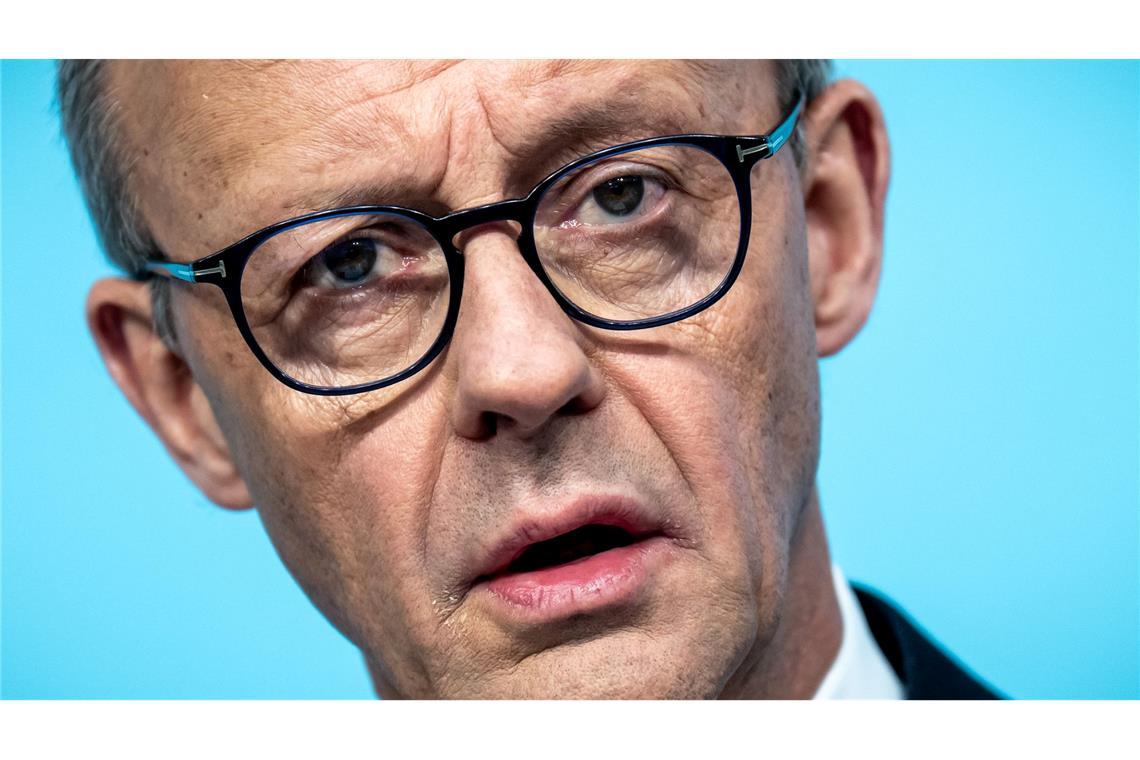 Bundeskanzler Friedrich Merz (CDU)