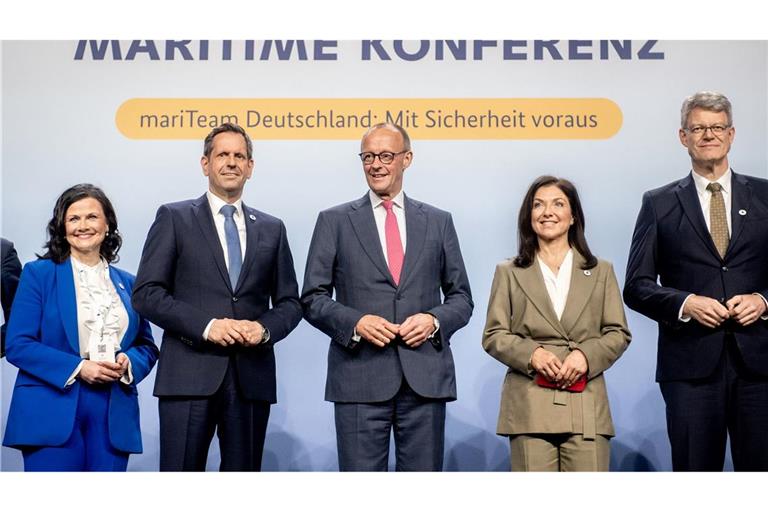 Bundeskanzler Friedrich Merz (CDU) ist Schirmherr der Nationalen Maritimen Konferenz.