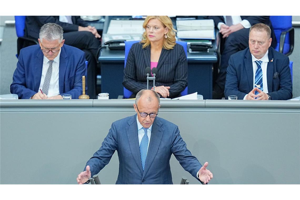 Merz verteidigt seinen Reformkurs
