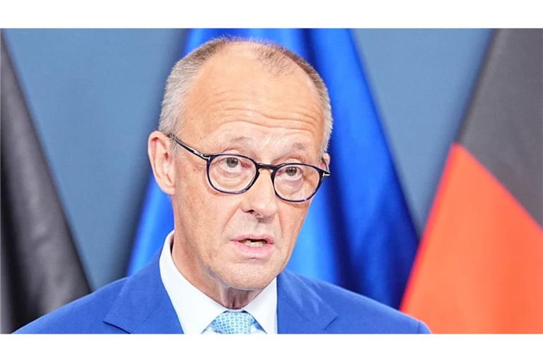 Bundeskanzler Friedrich Merz hat sich schon zur Wahl am Sonntag geäußert.