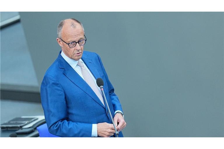 Bundeskanzler Friedrich Merz ist bei der Rente zuversichtlich.