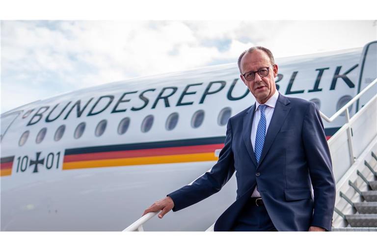 Bundeskanzler Friedrich Merz ist in Washington gelandet.