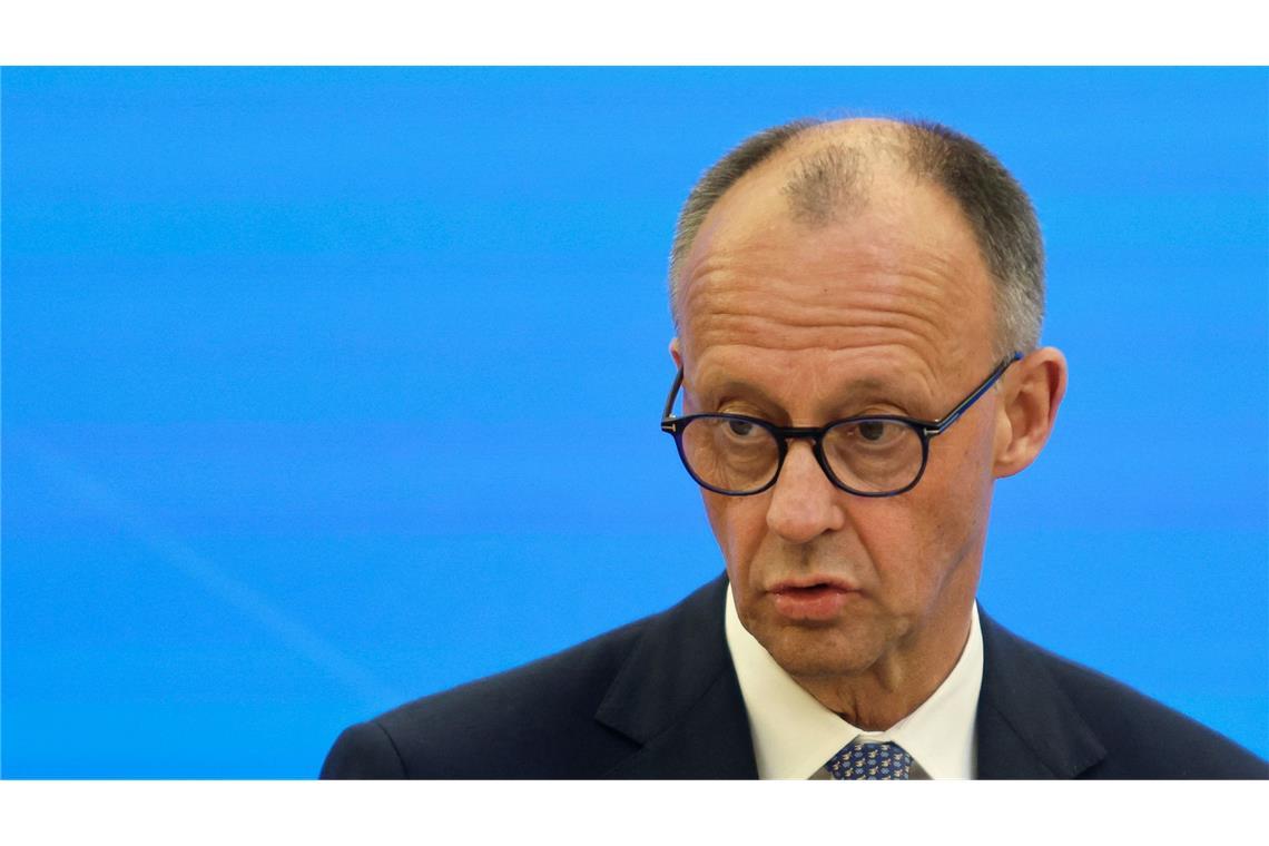 Merz kritisiert AfD-Verhalten bei Weltkriegsgedenken Bundeskanzler Friedrich Merz kritisiert AfD-Verhalten bei Weltkriegsgedenken (Archivbild).