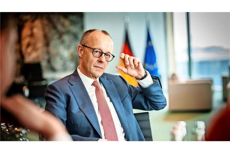 Bundeskanzler Friedrich Merz sieht Reform-Druck in Deutschland.
