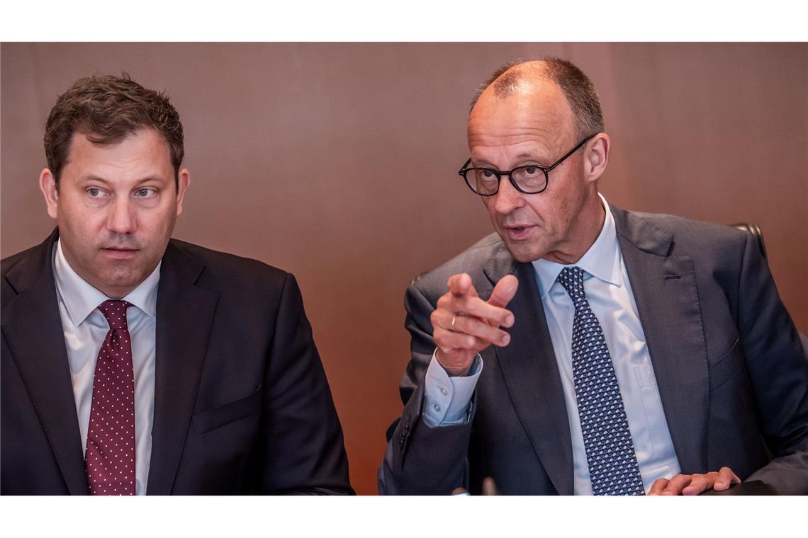 Bundeskanzler Friedrich Merz und Vizekanzler Lars Klingbeil wollen ein Reformpaket schnüren. (Archivfoto)