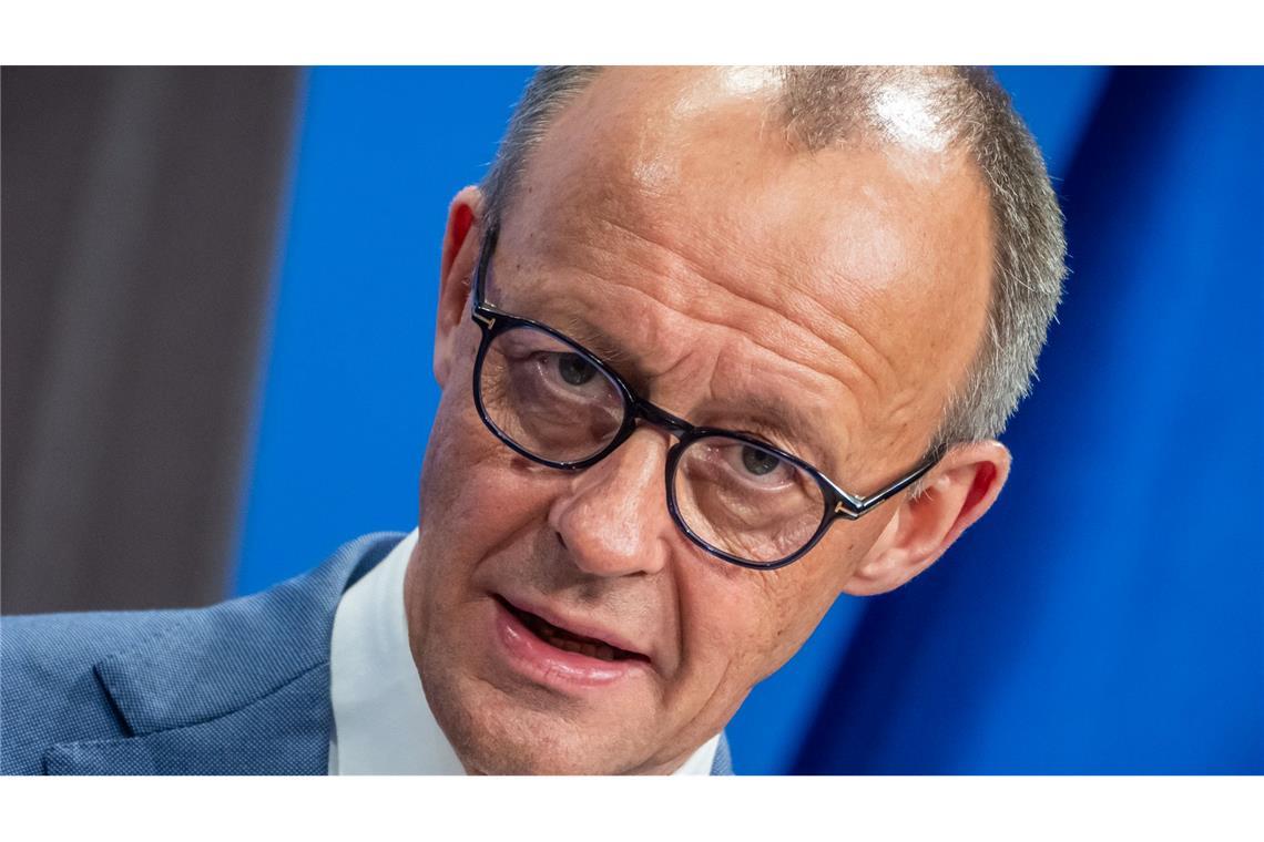 Bundeskanzler Friedrich Merz wird zum Abschluss des Petersberger Klimadialogs erwartet. (Archivbild)