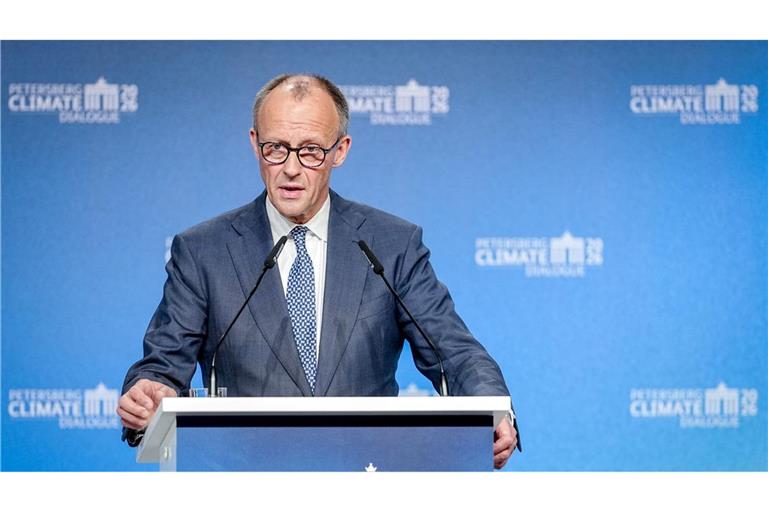 Bundeskanzler Merz betont Verlässlichkeit in der Klimapolitik.