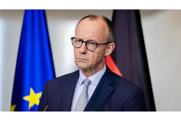 Bundeskanzler Merz gehört zu denen, die die Angriffe des Iran verurteilen.