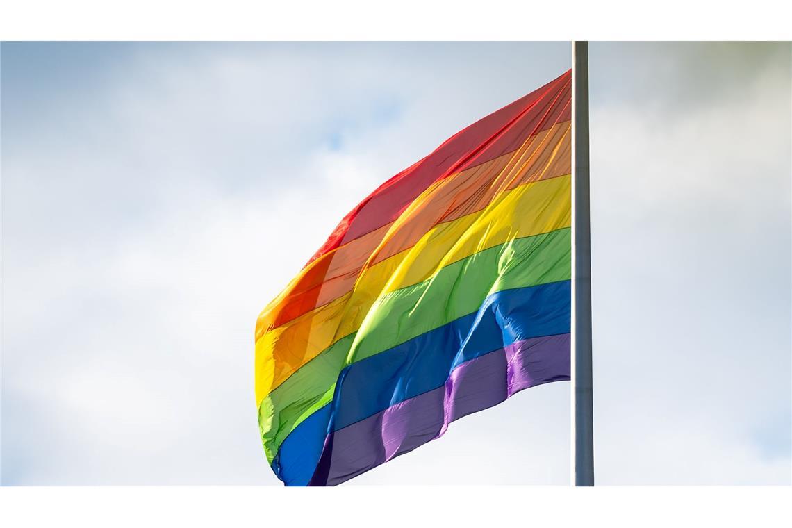 Merz zu Regenbogenfahne am CSD: Bundestag "kein Zirkuszelt" Bundeskanzler Merz möchte die Regenbogenflagge am Bundestag nur an einem Tag gehisst sehen. (Archivbild)