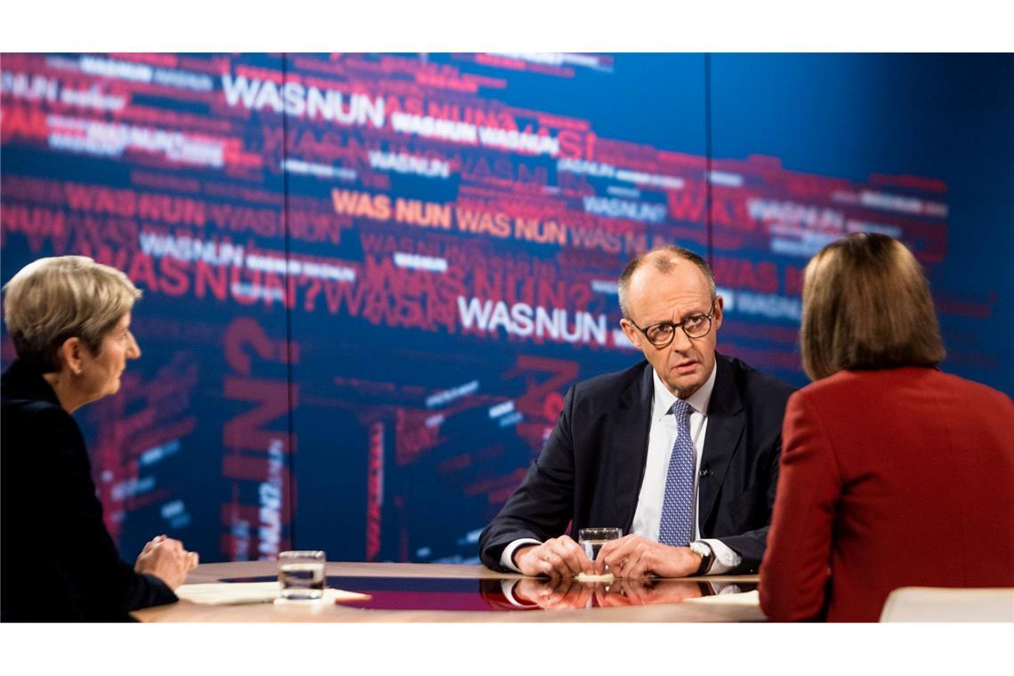 Bundeskanzler Merz stellte sich im ZDF Fragen zur Ukraine.