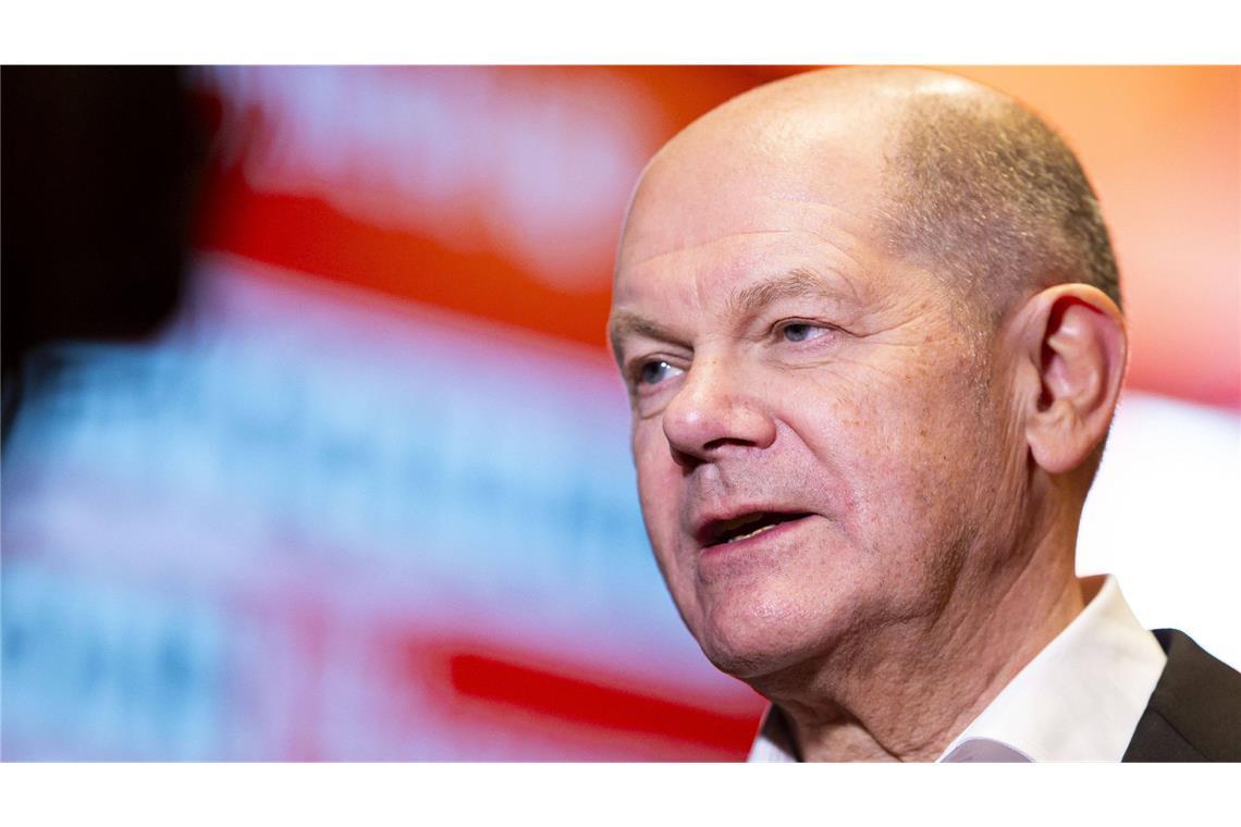 Wie Kanzler Olaf Scholz ein Gespenst verjagt Bundeskanzler Olaf Scholz hat sich in einer Koalitionsfrage eindeutig festgelegt.