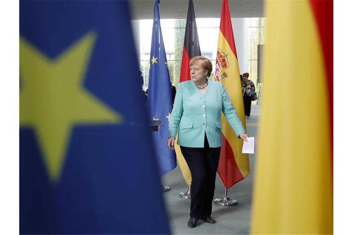 Bundeskanzlerin Angela Merkel. Bis Ende des Jahres hat Deutschland die EU-Ratspräsidentschaft inne. Foto: Markus Schreiber/AP POOL/dpa