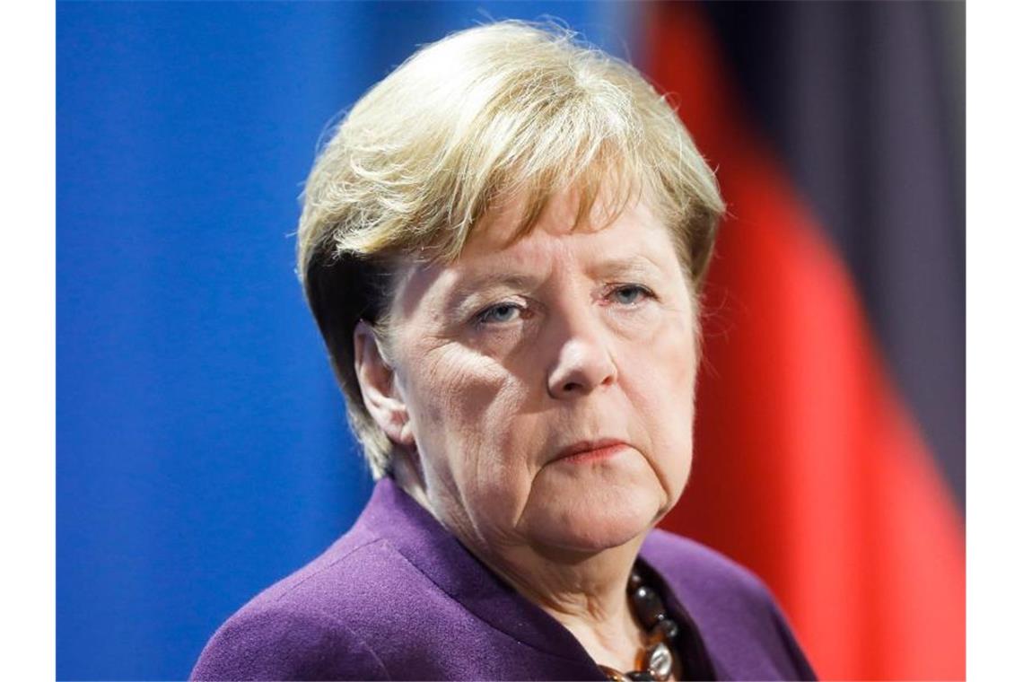 Bundestag bringt Notpakete im Krisenmodus auf den Weg Bundeskanzlerin Angela Merkel (CDU) berät heute über weitere Maßnahmen. Foto: Markus Schreiber/AP POOL/dpa