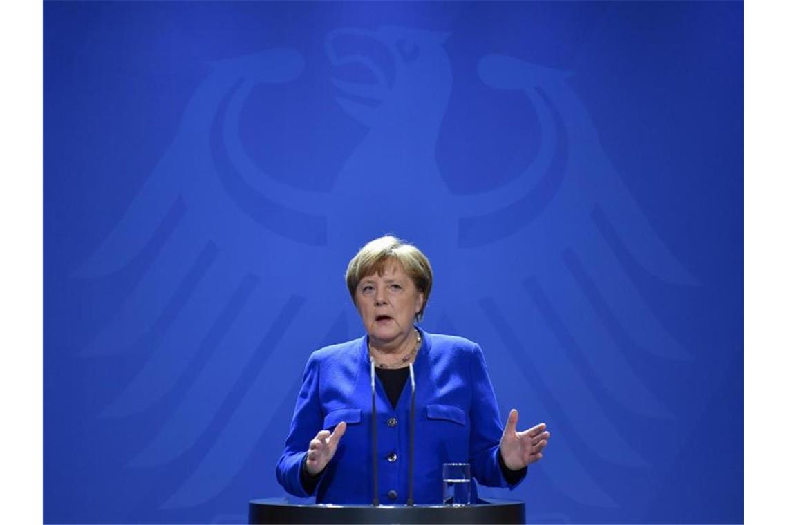 EU-Gipfel billigt Einreiseverbot in der Corona-Krise Bundeskanzlerin Angela Merkel (CDU) hat eine umgehende Umsetzung der Einreisebeschränkungen für Nicht-EU-Bürger nach Deutschland zugesagt. Foto: John Macdougall/AFP POOL/dpa