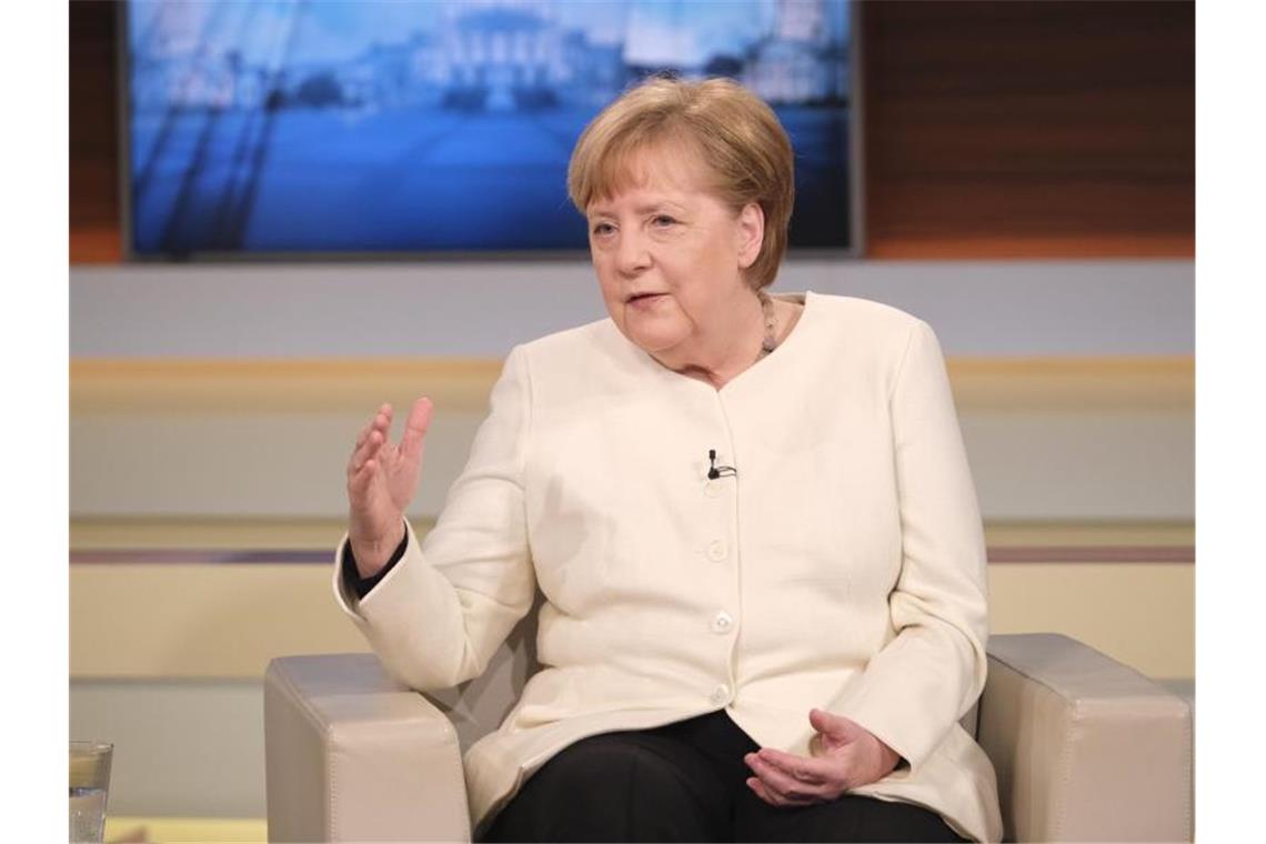 Länder kontern Merkel-Kritik: Keine Corona-Planänderung Bundeskanzlerin Angela Merkel zu Gast in der ARD-Talksendung „Anne Will“. Foto: Wolfgang Borrs/NDR/dpa