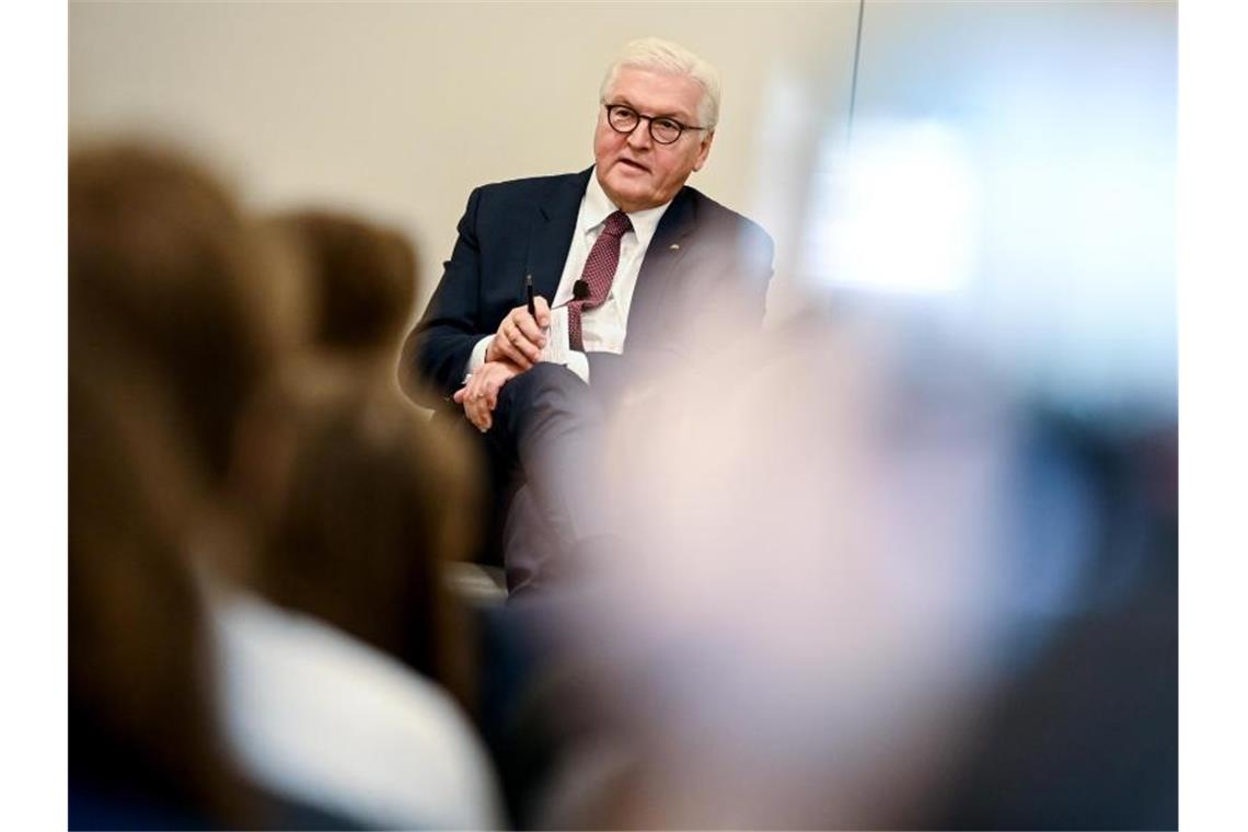 Bundespräsident erinnert an Hitler-Attentäter Elser Bundespräsident Frank-Walter Steinmeier. Foto: Britta Pedersen/dpa-Zentralbild/dpa/Archivbild