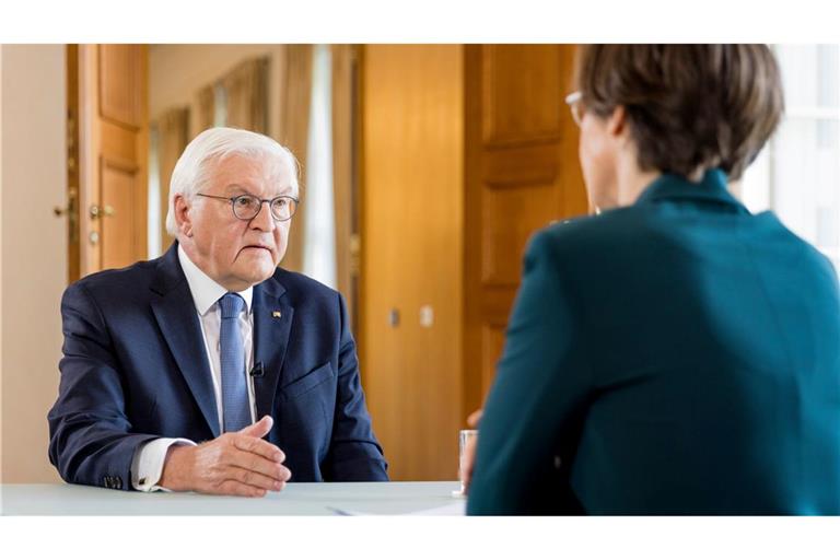 Bundespräsident Frank-Walter Steinmeier macht sich für eine Wehrpflicht in Deutschland stark.