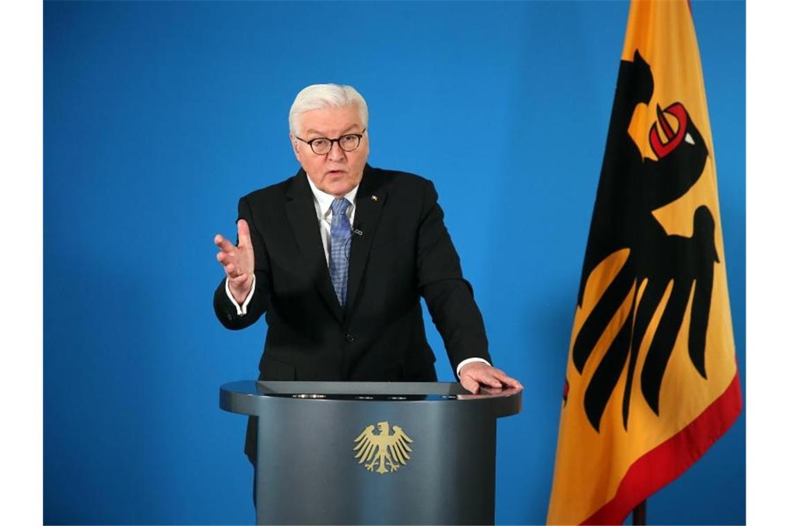 Jüngste Skandale beschädigen Vertrauen in Finanzbranche Bundespräsident Frank-Walter Steinmeier mahnt Banken, das nach der Finanzkrise zurückgewonnene Vertrauen nicht aufs Spiel zu setzen. Foto: Wolfgang Kumm/dpa
