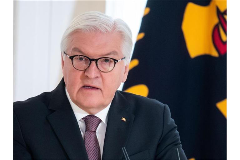 Bundespräsident Frank-Walter Steinmeier steht für eine zweite Amtszeit bereit. Foto: Bernd von Jutrczenka/dpa Pool/dpa