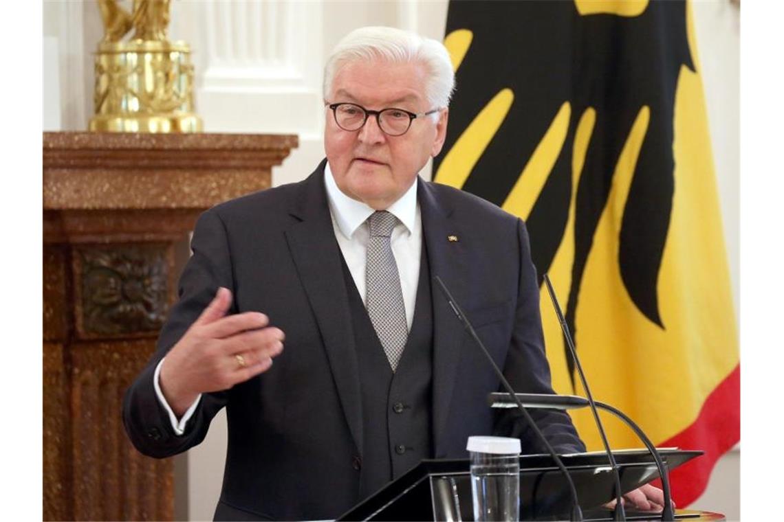 Bundespräsident Frank-Walter Steinmeier und seine Frau Elke Büdenbender besuchen Norwegen. Foto: Wolfgang Kumm/dpa