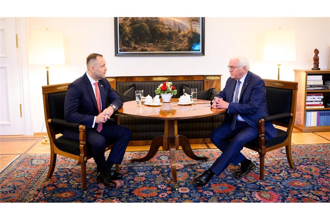 Bundespräsident Steinmeier lehnte im Gespräch mit seinem polnischen Kollegen Nawrocki Reparartionsforderungen erneut ab