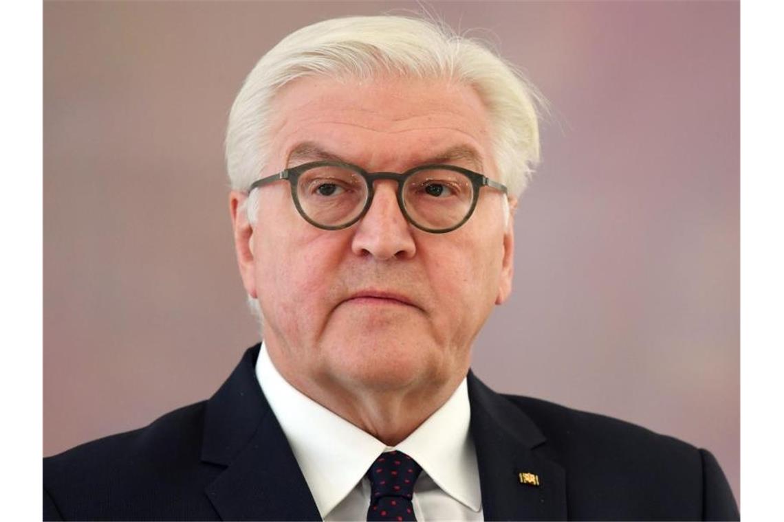 Bundespräsident Steinmeier ruft zusammen mit weiteren Staatsoberhäuptern zur Bildung einer „globalen Allianz“ gegen die Corona-Pandemie auf. Foto: Maurizio Gambarini/dpa