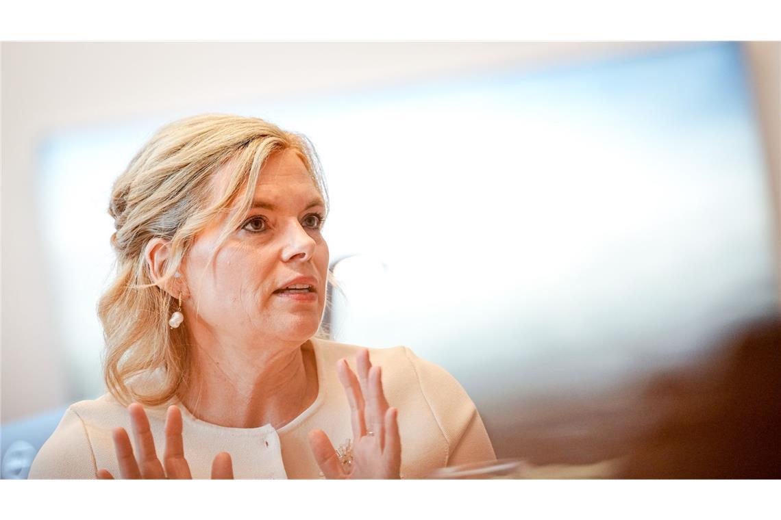 Bundestagspräsidentin Julia Klöckner hält das Wahlrecht nach der Reform für ungerecht.