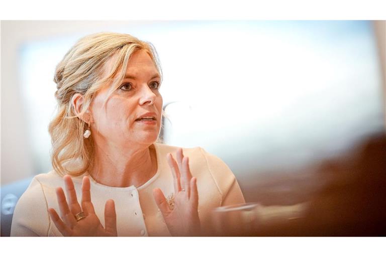 Bundestagspräsidentin Julia Klöckner kritisiert eine Entwertung der Erststimme.