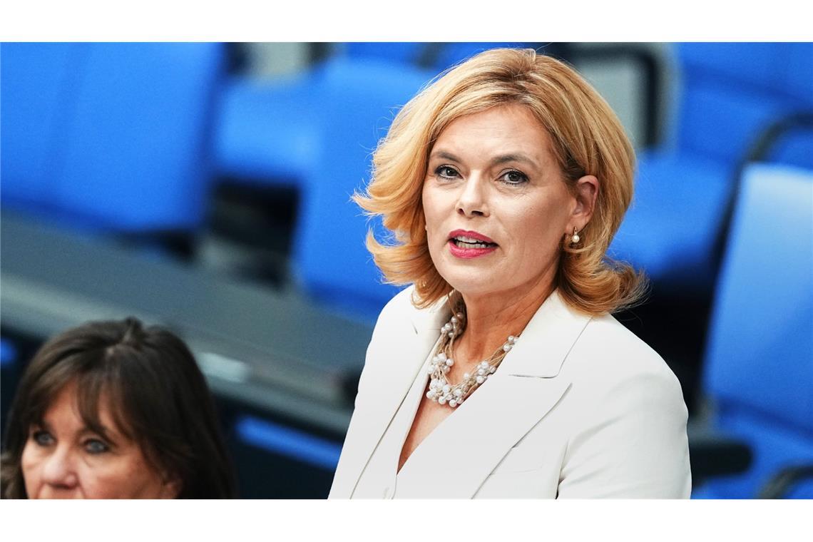 Bundestagspräsidentin Julia Klöckner kritisiert eine Entwertung der Erststimme. (Archivbild)