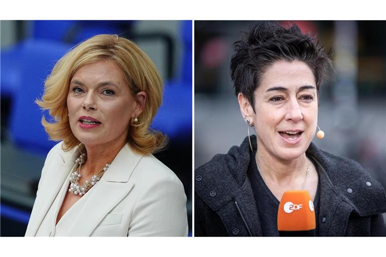 Bundestagspräsidentin Julia Klöckner steht in der Kritik nachdem sie einen Beitrag zu Moderatorin Dunja Hayali geteilt hat.