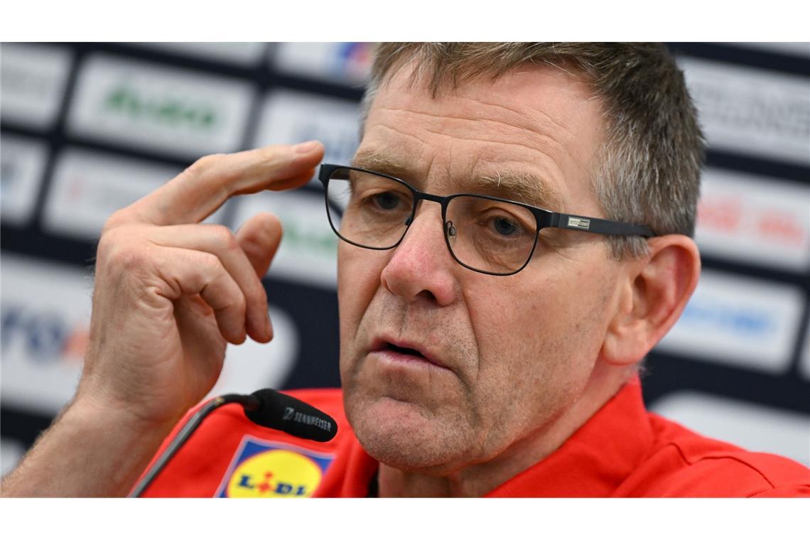 Bundestrainer Alfred Gislason bereitet die deutschen Handballer auf die EM vor.