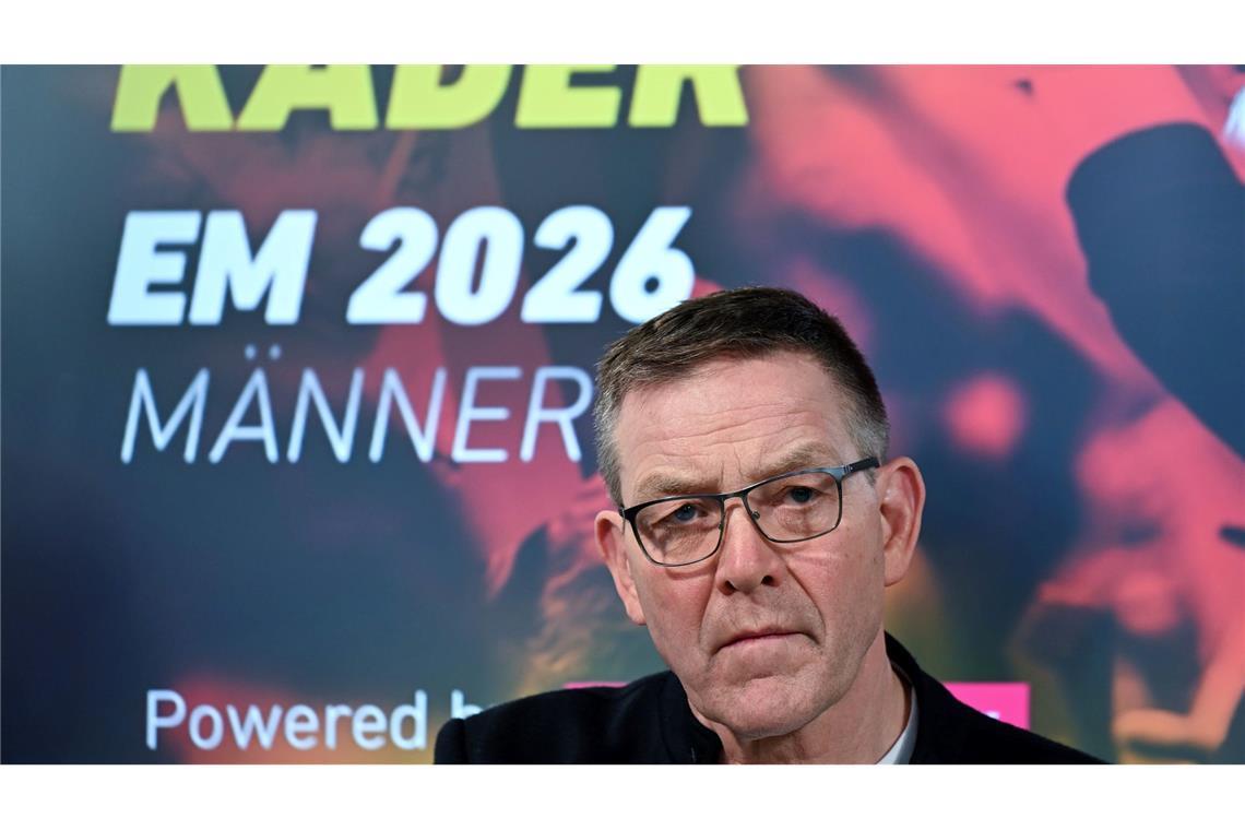 Bundestrainer Alfred Gislason strebt mit der DHB-Auswahl das EM-Halbfinale an.