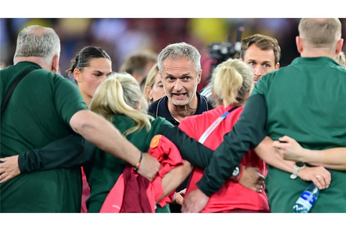 Bundestrainer Christian Wück: deutliche Ansprache nach dem 1:4 gegen Schweden