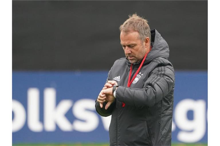 Bundestrainer Hansi Flick will die kurze Zeit im Kreise der Nationalmannschaft gut nutzen. Foto: Marcus Brandt/dpa